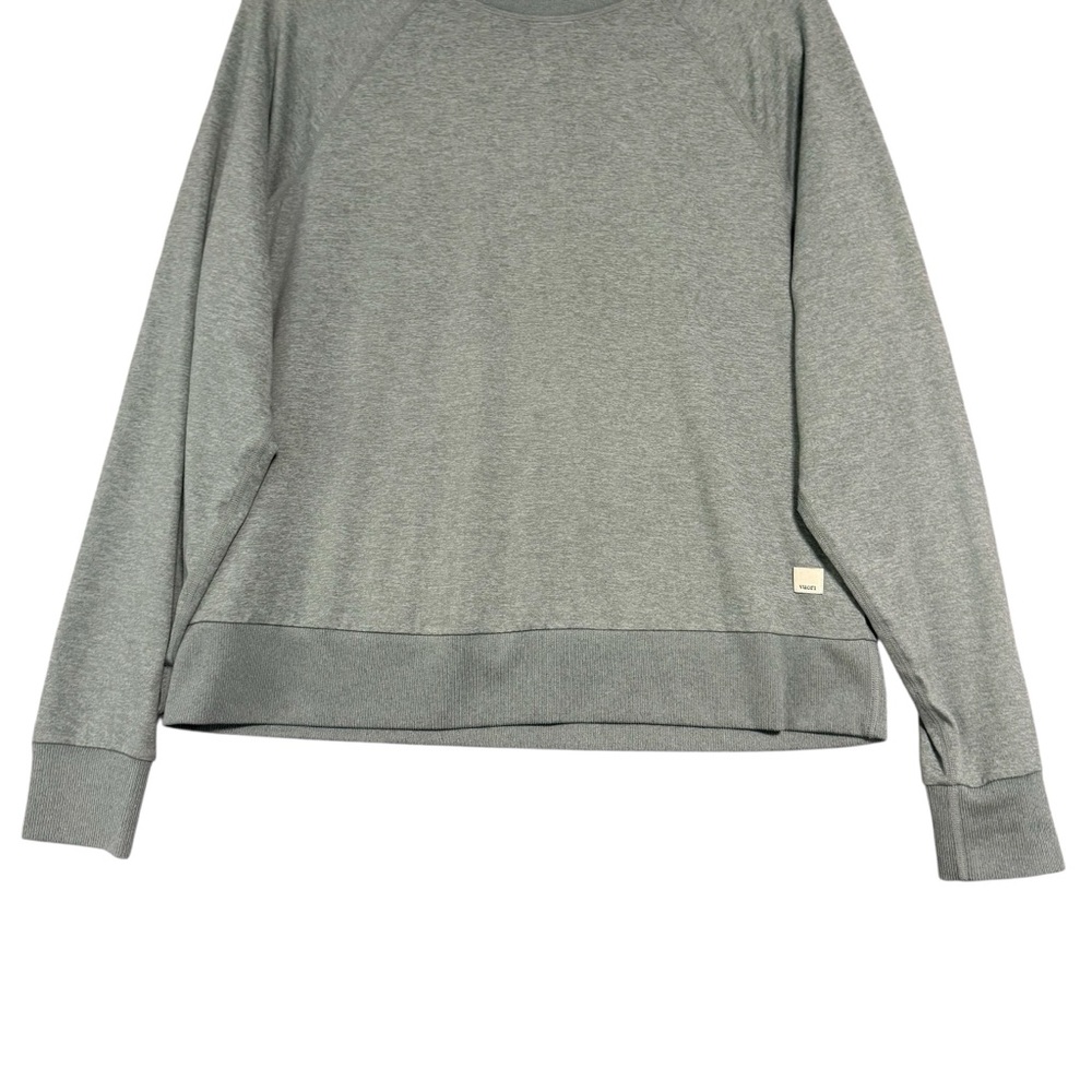 Vuori | Long Sleeve Halo Crew Blue Green Size S - Picture 4 of 12
